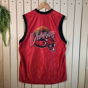 Vipers Basketball Jersey Red K-W YBA